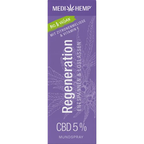 Medihemp Regeneration 5% CBD Szájspray