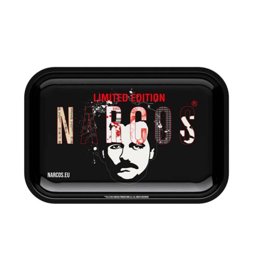 Narcos Rolling Tray - Black - Limited Edition