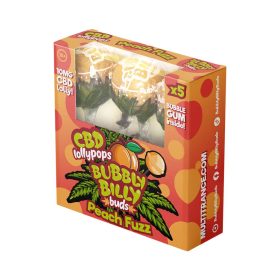 Bubbly Billy Buds 10mg CBD Lollipops – Peach Fuzz Gift Box