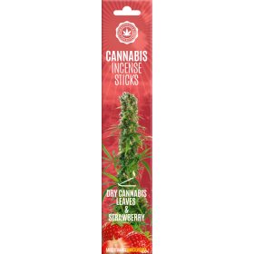 Multitrance Dry Cannabis & Strawberry Scented Incense Sticks