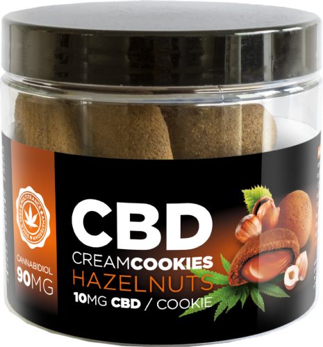 Multitrance CBD Hazelnuts Cream Cookies (90mg) – Jar
