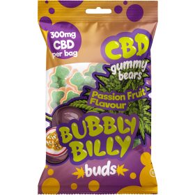   Bubbly Billy Buds Passion Fruit Flavoured CBD Gummies (300mg)