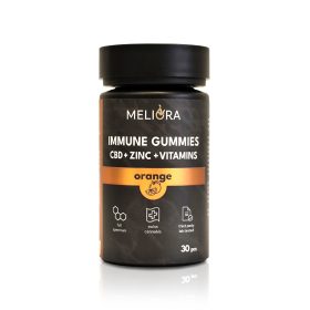 Meliora CBD Gumicukor Immune Gummies 30 db | Narancs