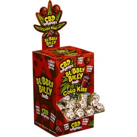   Bubbly Billy Buds 10mg CBD Cola Kiss - Display Container (100 Lollies)