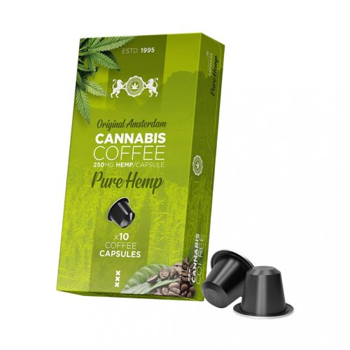 Cannabis Coffee Capsules - 250mg Hemp
