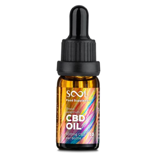 SOOL Széles Spektrumú CBD olaj 5% 500 mg