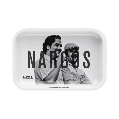 Narcos Rolling Tray - White