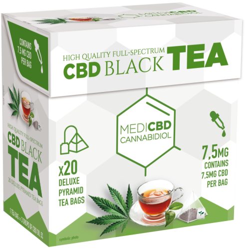 MediCBD Black Tea 7,5 mg CBD