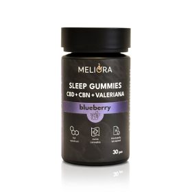 Meliora CBD Gumicukor Sleep Gummies 30 db | Áfonya