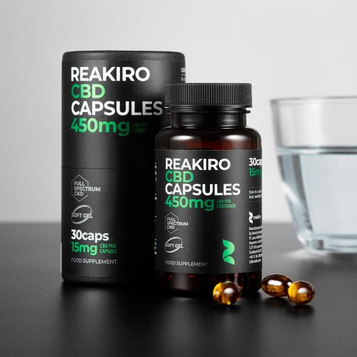 Reakiro CBD kapszula 15 mg 30 db | 450 mg