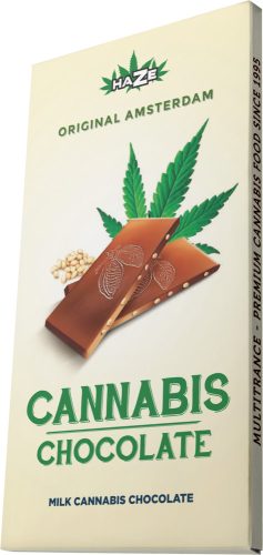 15x karton - HaZe Cannabis Milk Chocolate