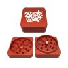 Best Buds® Square Aluminium Grinder - Rust