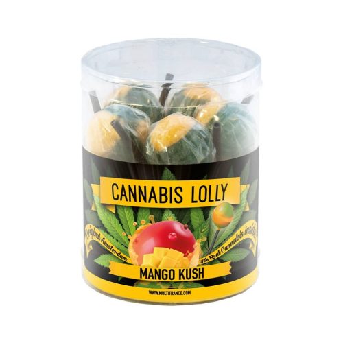 Cannabis Mango Kush Lollies – Gift Box (10 Lollies)