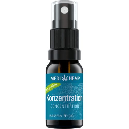 Medihemp Concentration 5% CBG szájspray